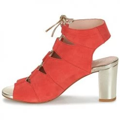 Chaussures Femme Sandales et Nu-pieds Betty London INALU Rouge -Sandales Soldes Boutique 6965092 500 D
