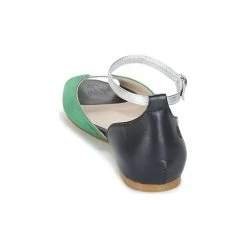 Chaussures Femme Sandales et Nu-pieds Betty London INALI Noir / Argent / Vert 10 Chaussures Femme Sandales et Nu-pieds Betty London INALI Noir / Argent / Vert -Sandales Soldes Boutique 6965093 500 E
