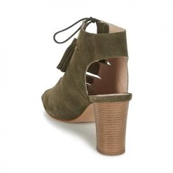 Chaussures Femme Sandales et Nu-pieds Betty London EVENE Kaki -Sandales Soldes Boutique 6965095 500 E