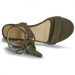 Chaussures Femme Sandales et Nu-pieds Betty London IKARA Kaki -Sandales Soldes Boutique 6965107 500 F