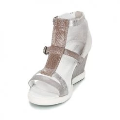 Chaussures Femme Sandales et Nu-pieds Pataugas WAMI-F2B Gris -Sandales Soldes Boutique 6972073 500 C
