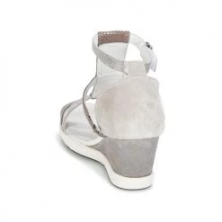 Chaussures Femme Sandales et Nu-pieds Pataugas WAMI-F2B Gris -Sandales Soldes Boutique 6972073 500 E