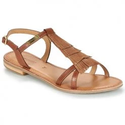 Chaussures Femme Sandales et Nu-pieds Les Tropéziennes par M Belarbi BELIE Tan