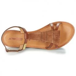 Chaussures Femme Sandales et Nu-pieds Les Tropéziennes par M Belarbi BELIE Tan -Sandales Soldes Boutique 6979007 500 F
