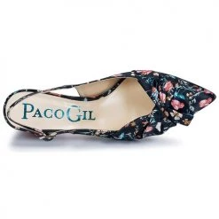 Chaussures Femme Sandales et Nu-pieds Paco Gil CLAIRE TOFLEX Noir -Sandales Soldes Boutique 7074501 500 F