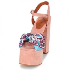 Chaussures Femme Sandales et Nu-pieds Jeffrey Campbell JUNIE Rose -Sandales Soldes Boutique 7075094 500 C