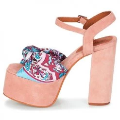 Chaussures Femme Sandales et Nu-pieds Jeffrey Campbell JUNIE Rose -Sandales Soldes Boutique 7075094 500 D