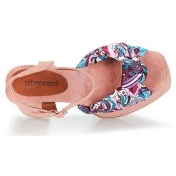 Chaussures Femme Sandales et Nu-pieds Jeffrey Campbell JUNIE Rose -Sandales Soldes Boutique 7075094 500 F