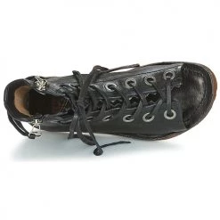 Chaussures Femme Sandales et Nu-pieds Airstep / A.S.98 RAMOS Noir -Sandales Soldes Boutique 7085087 500 F