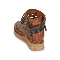 Chaussures Femme Sandales et Nu-pieds Airstep / A.S.98 LAGOS Marron -Sandales Soldes Boutique 7085118 500 E