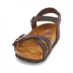 Chaussures Femme Sandales et Nu-pieds Birkenstock KUMBA SFB Marron -Sandales Soldes Boutique 7109271 500 C