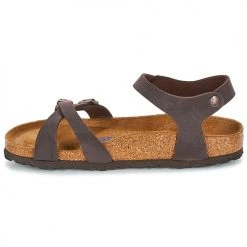 Chaussures Femme Sandales et Nu-pieds Birkenstock KUMBA SFB Marron -Sandales Soldes Boutique 7109271 500 D