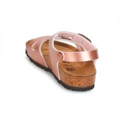 Chaussures Fille Sandales et Nu-pieds Birkenstock RIO Rose -Sandales Soldes Boutique 7109336 500 E