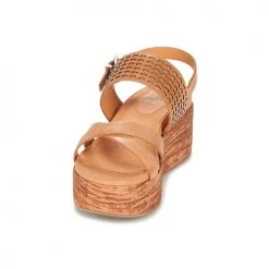Chaussures Femme Sandales et Nu-pieds Un Matin d'Eté DAO Marron -Sandales Soldes Boutique 7477742 500 C