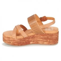 Chaussures Femme Sandales et Nu-pieds Un Matin d'Eté DAO Marron -Sandales Soldes Boutique 7477742 500 D