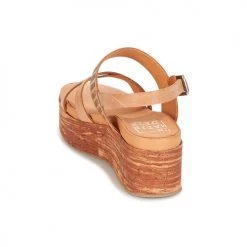 Chaussures Femme Sandales et Nu-pieds Un Matin d'Eté DAO Marron -Sandales Soldes Boutique 7477742 500 E