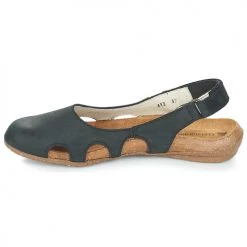 Chaussures Femme Sandales et Nu-pieds El Naturalista WAKATAUA Noir -Sandales Soldes Boutique 781696 500 D
