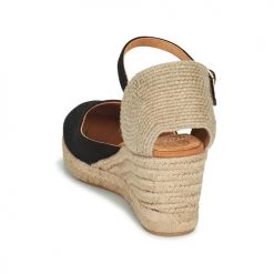 Chaussures Femme Sandales et Nu-pieds Unisa CACERES Noir -Sandales Soldes Boutique 806952 500 E