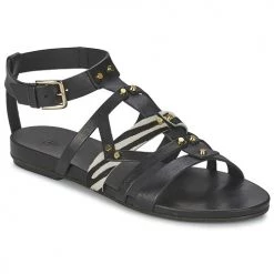 Chaussures Femme Sandales et Nu-pieds Vic GINKO ACHANTUS Noir