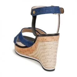 Chaussures Femme Sandales et Nu-pieds French Connection LATA Bleu denim -Sandales Soldes Boutique 828041 500 E