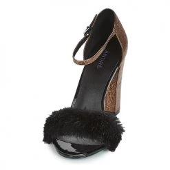 Chaussures Femme Sandales et Nu-pieds André WANDA Noir -Sandales Soldes Boutique 8397349 500 C