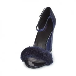 Chaussures Femme Sandales et Nu-pieds André WANDA Marine -Sandales Soldes Boutique 8397350 500 C