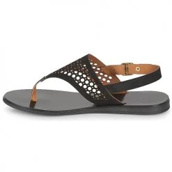 Chaussures Femme Sandales et Nu-pieds André TITAN Noir -Sandales Soldes Boutique 8399189 500 D