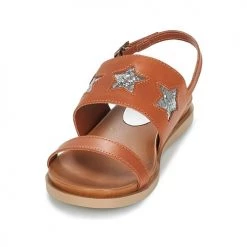 Chaussures Femme Sandales et Nu-pieds André TAIGA Camel -Sandales Soldes Boutique 8399208 500 C