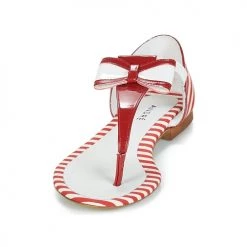 Chaussures Femme Sandales et Nu-pieds André DORINE Rouge -Sandales Soldes Boutique 8399216 500 C