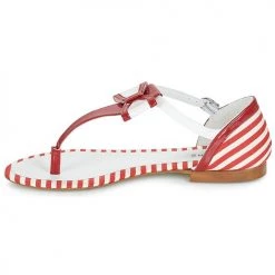 Chaussures Femme Sandales et Nu-pieds André DORINE Rouge -Sandales Soldes Boutique 8399216 500 D