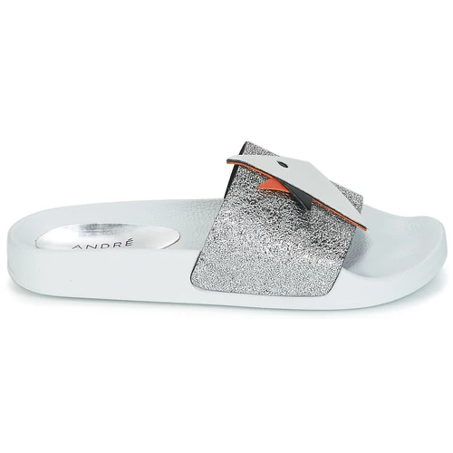 Chaussures Femme Sandales et Nu-pieds André SWIMMING Argent 2 Chaussures Femme Sandales et Nu-pieds André SWIMMING Argent – Image 2