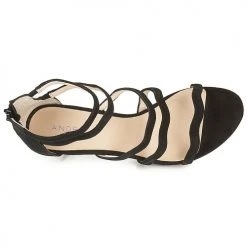 Chaussures Femme Sandales et Nu-pieds André POULOUPIDOU Noir -Sandales Soldes Boutique 8399262 500 F
