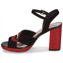 Chaussures Femme Sandales et Nu-pieds André BLOODY MARY Noir -Sandales Soldes Boutique 8399263 500 D