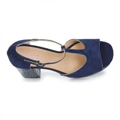 Chaussures Femme Sandales et Nu-pieds André TORRIDE Marine -Sandales Soldes Boutique 8399274 500 F