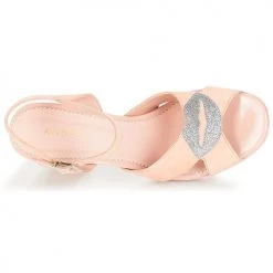 Chaussures Femme Sandales et Nu-pieds André KISS KISS Nude -Sandales Soldes Boutique 8399287 500 F