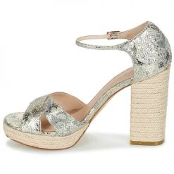 Chaussures Femme Sandales et Nu-pieds André TAPAGEUSE Beige -Sandales Soldes Boutique 8399290 500 D