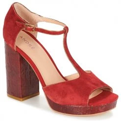 Chaussures Femme Sandales et Nu-pieds André TORRIDE Rouge