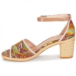 Chaussures Femme Sandales et Nu-pieds André JAKARTA Multicouleurs -Sandales Soldes Boutique 8399309 500 D
