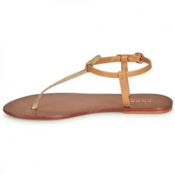Chaussures Femme Sandales et Nu-pieds André GLITTER Camel -Sandales Soldes Boutique 8401131 500 D