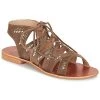 Chaussures Femme Sandales et Nu-pieds André MAUPITI Marron