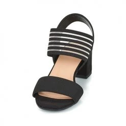 Chaussures Femme Sandales et Nu-pieds André CORFOU Noir -Sandales Soldes Boutique 8401203 500 C