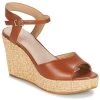 Chaussures Femme Sandales et Nu-pieds André BUNGALOW Cognac