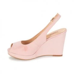 Chaussures Femme Sandales et Nu-pieds André PINUP Nude -Sandales Soldes Boutique 8401256 500 D