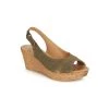 Chaussures Femme Sandales et Nu-pieds André DESTINY Kaki