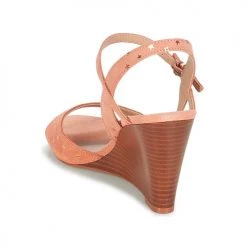 Chaussures Femme Sandales et Nu-pieds André BECKY Rose -Sandales Soldes Boutique 8401285 500 E