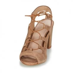 Chaussures Femme Sandales et Nu-pieds André LAETITIA Bronze -Sandales Soldes Boutique 8401286 500 C