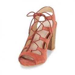 Chaussures Femme Sandales et Nu-pieds André LAETITIA Rose -Sandales Soldes Boutique 8401287 500 C