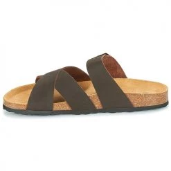 Chaussures Homme Sandales et Nu-pieds André MAUX Marron -Sandales Soldes Boutique 8401459 500 D