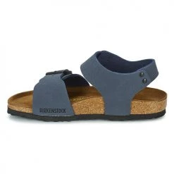 Chaussures Garçon Sandales et Nu-pieds Birkenstock NEW YORK Marine -Sandales Soldes Boutique 851147 500 D