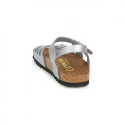 Chaussures Femme Sandales et Nu-pieds Birkenstock BALI Argenté -Sandales Soldes Boutique 85629 500 E